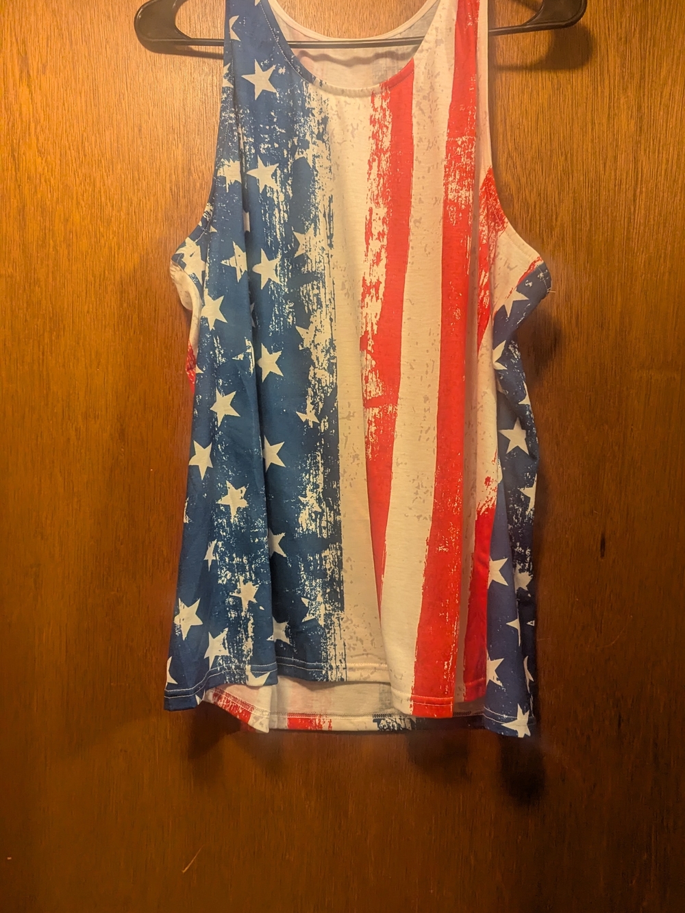 American Flag Tank Top - Red, White & Blue